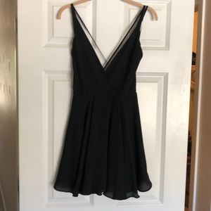 Kimchi Blue Black Backless Dress